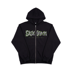 SLOWDOWN Moss Hoodie - Secret Edition