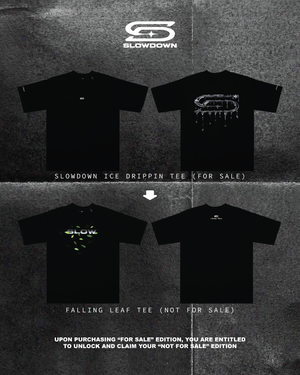 SLOWDOWN Ice Drippin Tee - For Sale
