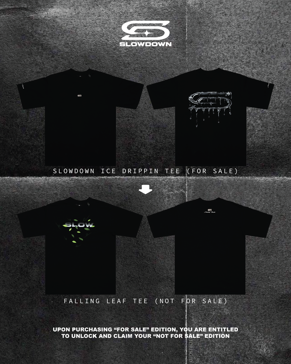 SLOWDOWN Ice Drippin Tee - For Sale