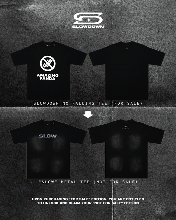 SLOWDOWN "SLOW" Metal Tee - Not For Sale