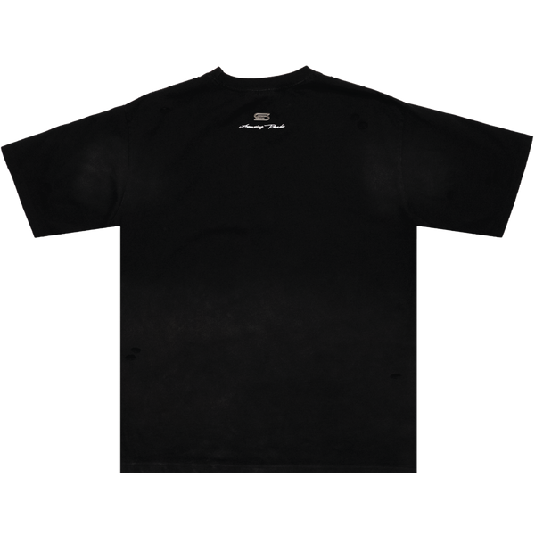 SLOWDOWN Baby Bib Distress Tee - Not For Sale