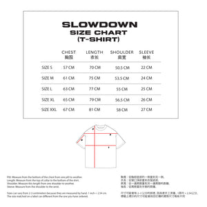 SLOWDOWN Leave Form Tee