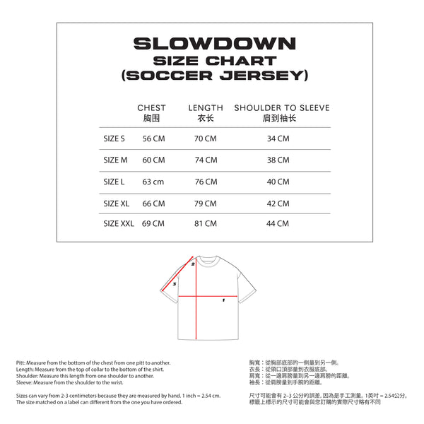 SLOWDOWN Soccer Tee