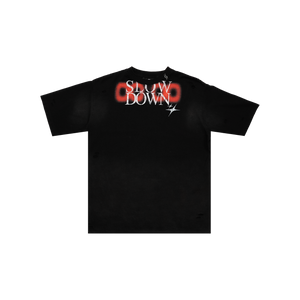 SLOWDOWN Baby Bib Distress Tee