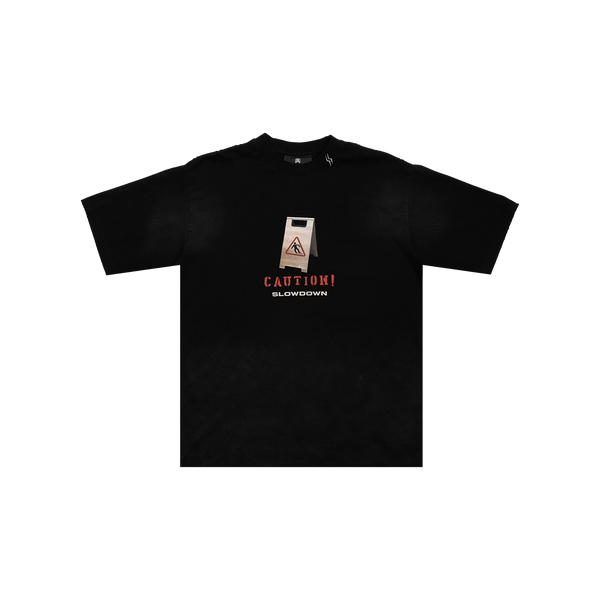 SLOWDOWN "CAUTION" Wet Floor Tee
