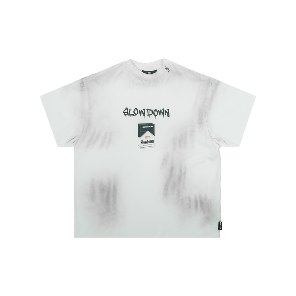 SLOWDOWN Cig Box Tee