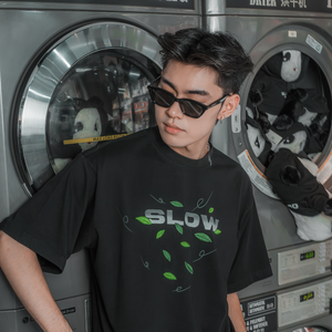 SLOWDOWN Falling Leaf Tee