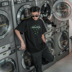 SLOWDOWN Falling Leaf Tee