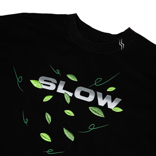 SLOWDOWN Falling Leaf Tee