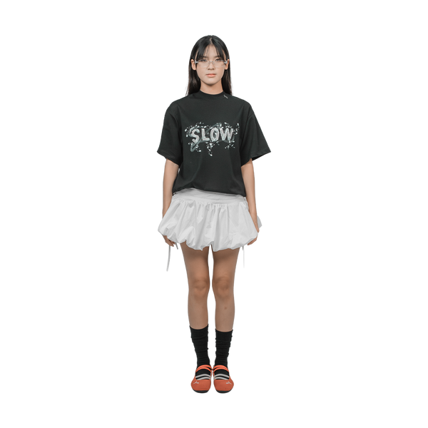 SLOWDOWN Handpainted Concrete Tee