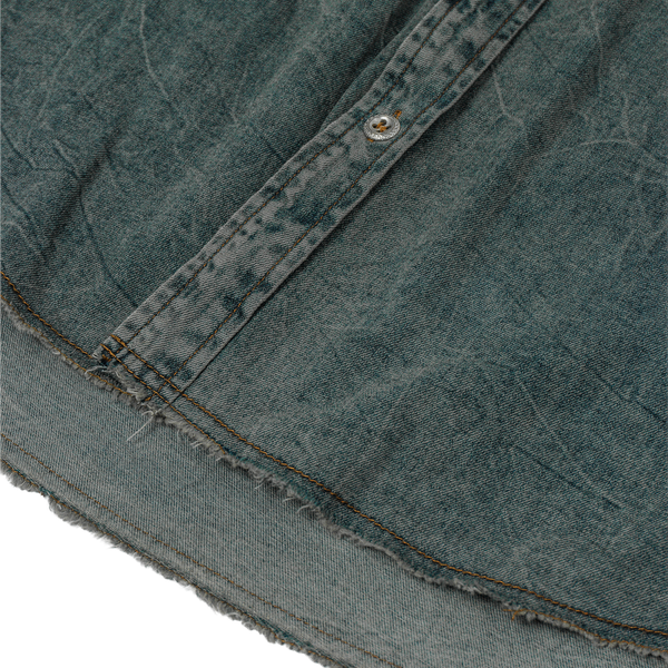 SLOWDOWN Washed Denim Shirt