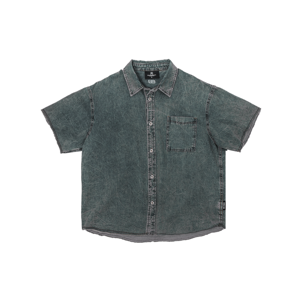SLOWDOWN Washed Denim Shirt
