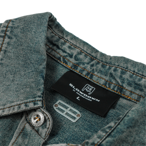 SLOWDOWN Washed Denim Shirt