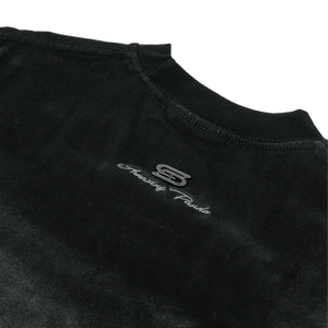 SLOWDOWN Washed Ink Splash Tee