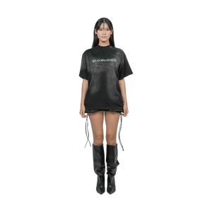 SLOWDOWN Washed Ink Splash Tee