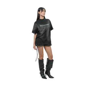 SLOWDOWN Washed Ink Splash Tee