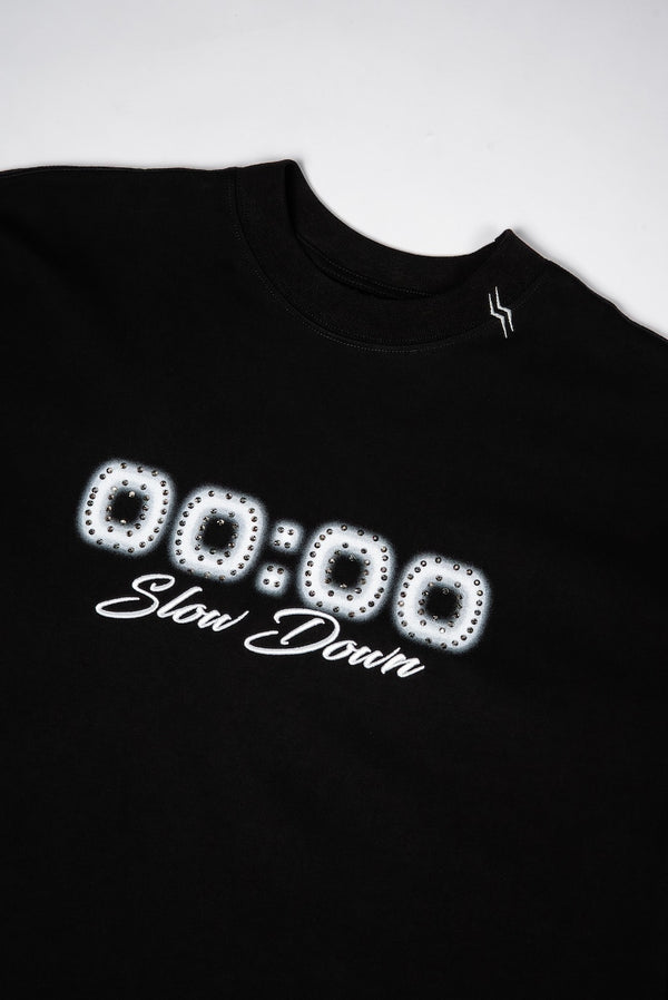 SLOWDOWN Restart Time Diamond Tee - For Sale