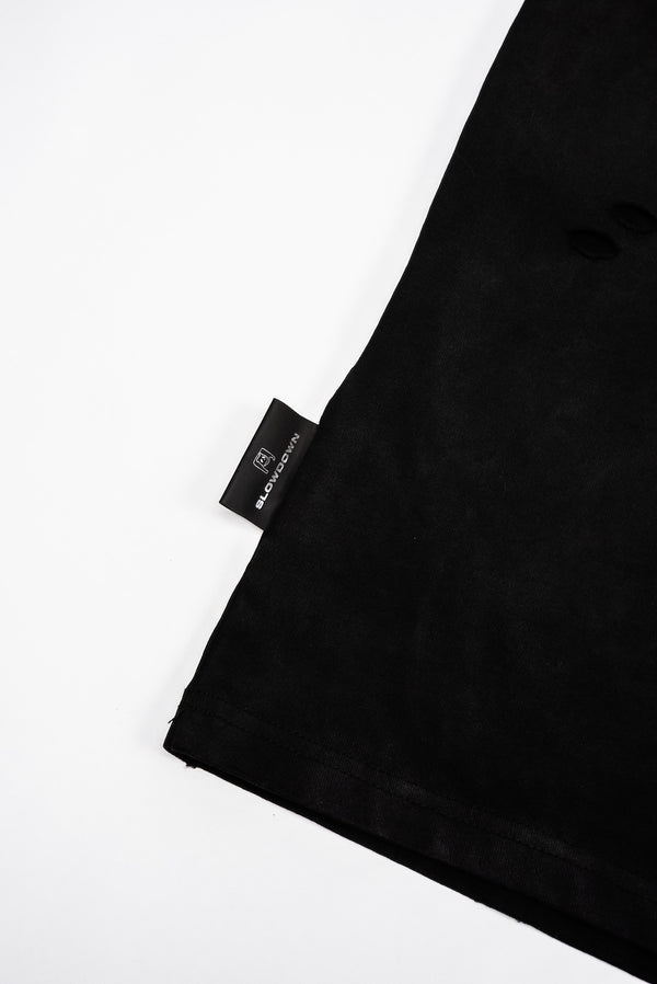 SLOWDOWN Baby Bib Distress Tee - Not For Sale