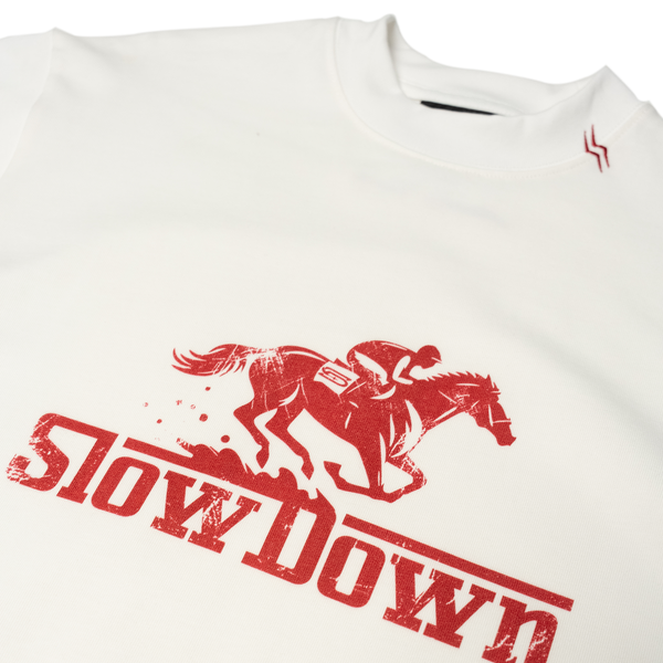 SLOWDOWN Rari Tee White