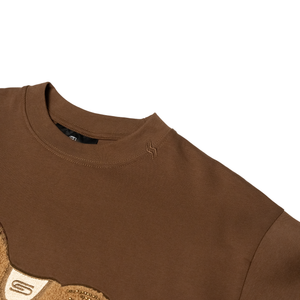 SLOWDOWN Gentle Pony Tee Brown