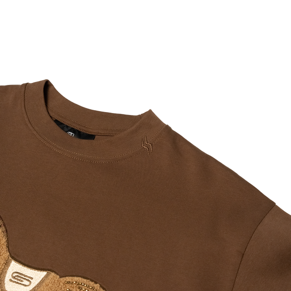 SLOWDOWN Gentle Pony Tee Brown