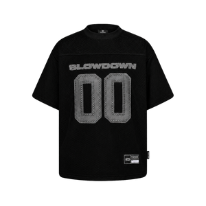 SLOWDOWN 00 Black Jersey Tee