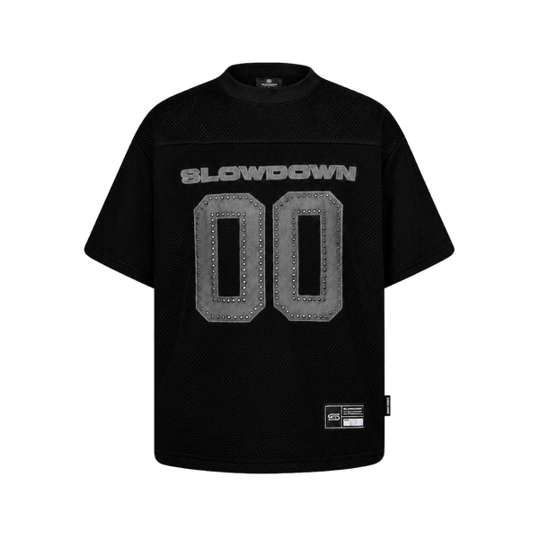 SLOWDOWN 00 Black Jersey Tee